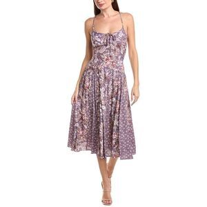 Ipponelli Womens  Midi Dress, Purple